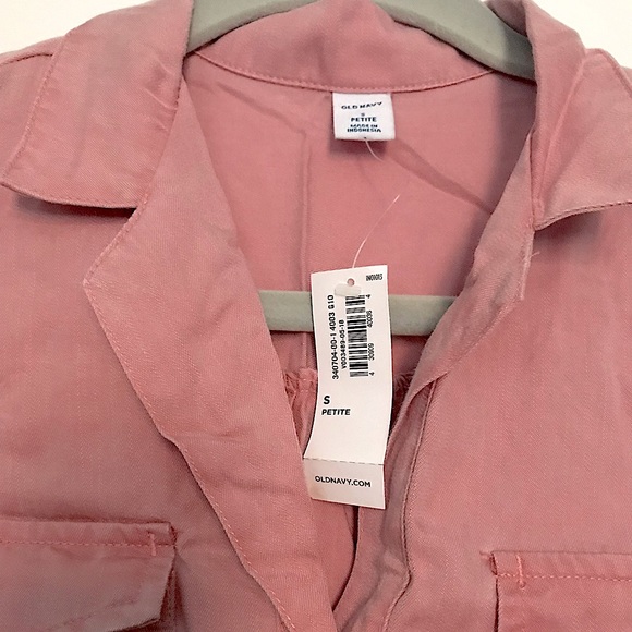 NWT Utility Tiebelt Shirt Dress - Picture 6 of 7